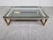 Vintage 23Kt Gold Belgochrom Coffee Table, 1970s 14