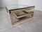 Vintage 23Kt Gold Belgochrom Coffee Table, 1970s 18