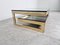 Vintage 23Kt Gold Belgochrom Coffee Table, 1970s 11