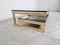 Vintage 23Kt Gold Belgochrom Coffee Table, 1970s, Image 11
