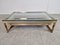 Vintage 23Kt Gold Belgochrom Coffee Table, 1970s 4