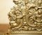 French Baroque Repousse Gilt Brass Inkwell Letter Stand with Cherubs, 1900s 7