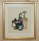 Framed 19th Century Chinese Gouaches on Rice Paper, Set of 4, Image 4