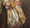 French Napoleon III Artist, Gentleman in Headscarf, 1860, Oil Painting, Framed 17