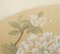Antique Chinese Watercolour Silk Paintings of Geisha Girl with Flowers, 1920s, Set of 2 14