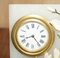 Royal Warrant Clock in Case by John D Harris Marble & Pietra Dura Boudoir 9