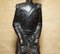 Large Hand-Carved Wooden Sculpture of Soldier by Wakmaski, 1980, Image 9