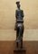 Large Hand-Carved Wooden Sculpture of Soldier by Wakmaski, 1980, Image 13