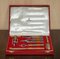 Vintage Art Deco Cheese Wine and Nut Cutlery Tool Set from Asprey London, 1920s, Set of 6 6