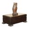 Antique Swiss Black Forest Owl Cigar Box 1