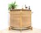 Mid-Century Bamboo, Wicker & Cane Tiki Cocktail Bar, 1960s, Image 2