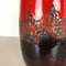 Grand Vase de Sol 284-53 Multicolore attribué à Scheurich pour Fat Lava, 1970s 6