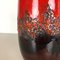 Large Multi-Color 284-53 Floor Vase attributed to Scheurich for Fat Lava, 1970s 6