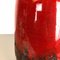 Grand Vase de Sol 284-53 Multicolore attribué à Scheurich pour Fat Lava, 1970s 13