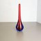 Large Murano Glass Sommerso Stem Vase attributed to Flavio Poli, Italy, 1960s, Image 2