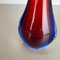 Large Murano Glass Sommerso Stem Vase attributed to Flavio Poli, Italy, 1960s, Image 6