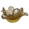 Glass Bowl Element Shell Ashtray attributed to Barovier and Toso, Italy, 1970s, Image 1