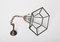 Italian Brass and Beveled Glass Hexagonal Pendant Light in the Style of Adolf Loos, 1950s 20