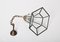 Italian Brass and Beveled Glass Hexagonal Pendant Light in the Style of Adolf Loos, 1950s, Image 20