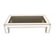 Mid-Century Italian Brass & White Formica Coffee Table, 1970s, Image 2