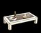 Mid-Century Italian Brass & White Formica Coffee Table, 1970s 12
