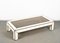 Mid-Century Italian Brass & White Formica Coffee Table, 1970s 4
