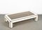 Mid-Century Italian Brass & White Formica Coffee Table, 1970s, Image 4