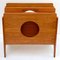 Danish Walnut Magazine Rack, 1960s, Image 3