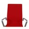 Sedia da scrivania Oxford in tessuto rosso di Arne Jacobsen, Immagine 8