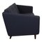 No. 1 Sofa in Blue Fabric by Børge Mogensen for Fredericia, 2000s 2