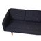 No. 1 Sofa in Blue Fabric by Børge Mogensen for Fredericia, 2000s 6