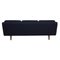 No. 1 Sofa in Blue Fabric by Børge Mogensen for Fredericia, 2000s 3