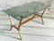 Brass and Smoke Glass Table from Maison Jansen, Italy, 1960s 10