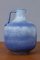 Scandinavian Modern Blue Ceramic Vases by Gunnar Nylund for Rörstrand, Sweden, 1950s, Set of 2 4