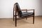 Danish Rosewood and Leather Chair by Grete Jalk for France & Son, 1960s 11