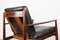 Danish Rosewood and Leather Chair by Grete Jalk for France & Son, 1960s 18