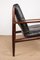 Danish Rosewood and Leather Chair by Grete Jalk for France & Son, 1960s 5