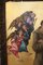 Nach Sandro Botticelli, Franz von Assisi mit Engeln, 1800er, Öl auf Leinwand, gerahmt 5