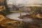 Romantic Landscape, 1800s, Oil on Canvas, Framed 7