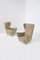 Vintage Italian Wood and Fabric Armchairs attributed to Paolo Buffa, 1950s, Set of 2, Image 6