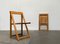 Set of Mid-Century Wooden Trieste Folding Chairs by Aldo Jacober, 1960s 4