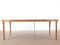 Round Extendable Oak Dining Table by Erik Riisager-Hansen for Haslev, 1970s 7