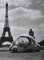 Robert Doisneau, Arzens' Electric Egg in Front of the Eiffel Tower, 1980, Silver Gelatin Print, Image 1