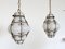 Venetian Reticello Glass Lanterns attributed to Venini, Italy, 1950s, Set of 2 7