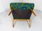 Lounge Chair with Flower Upholstery, 1960s 9