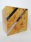 Mid-Century Cube End Table in Birch Burl & Chromed Metal, Italy, 1970s, Image 8