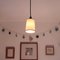Noodle Calm Suspension Light with Upcycled Plastic Lampshade by One Foot Taller 5