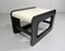 Tables d'Appoint Noires et Blanches, 1960s, Set de 2 12