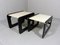 Black and White Side Tables, 1960s, Set of 2 8
