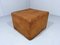 Patchwork Leather Pouf from de Sede, 1970s 8